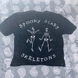 Forever 21 Skeleton Tee